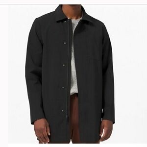 Lululemon Men’s Driving Coat, Black, Size XXL